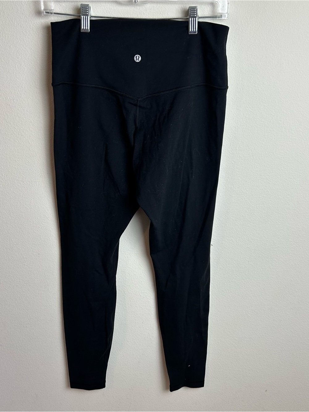 Lululemon Align High-Rise Pant 28" Black Granite Nulu Buttery Soft | Sz 10 - Picture 6 of 9